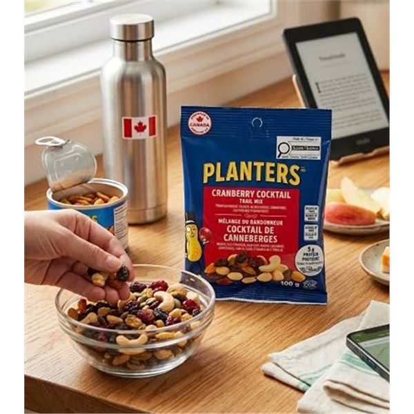 Planters Cranberry Cocktail Trail Mix 12x100g