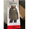 Image 4 : Hunter Quilted Olive Hooded Jacket Size M