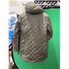 Image 5 : Hunter Quilted Olive Hooded Jacket Size M