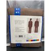 Image 3 : TKEES 2-Piece Brown Lounge Set Size L/G