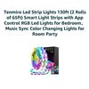 Image 2 : Tenmiro LED Strip Lights 130ft RGB with App
