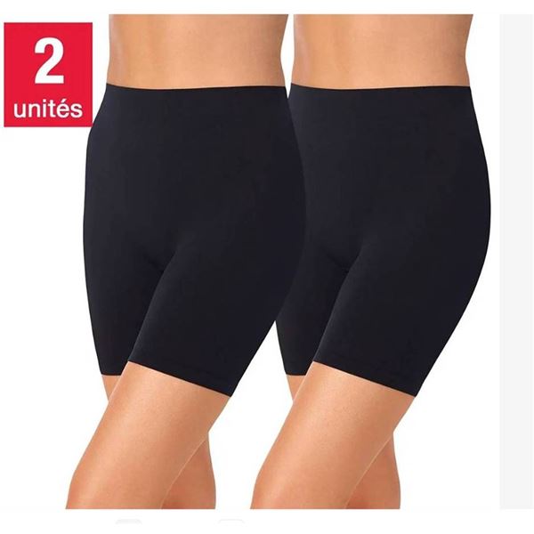 Jones New York Slip Short 2-Pack XL Black