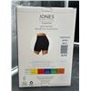 Image 3 : Jones New York Slip Short 2-Pack XL Black