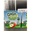 Image 3 : Lot of 4- GoGo squeeZ Apple Sauce 4x90g Boxes