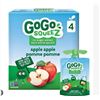 Image 1 : Lot of 4- GoGo squeeZ Apple Sauce 4x90g Boxes