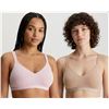 Image 1 : Calvin Klein 2 Pack Modal Cotton Bralette M