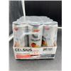 Image 2 : Celsius Sparkling Mango Energy Drink 12 Pack x 355ml
