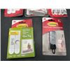 Image 4 : Lot of Assorted 3M Command Hooks and Picture Hanging Strips