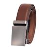 Image 1 : Vince Camuto Brown Leather Exact Fit Belt 32-34