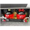 Image 2 : Disney Mickey Minnie Figural Treat Jars Set