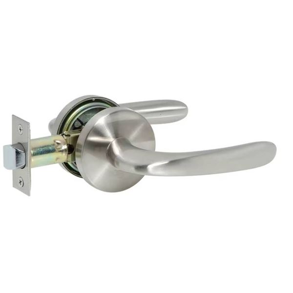 Taymor Helsinki Passage Door Lever Satin Chrome