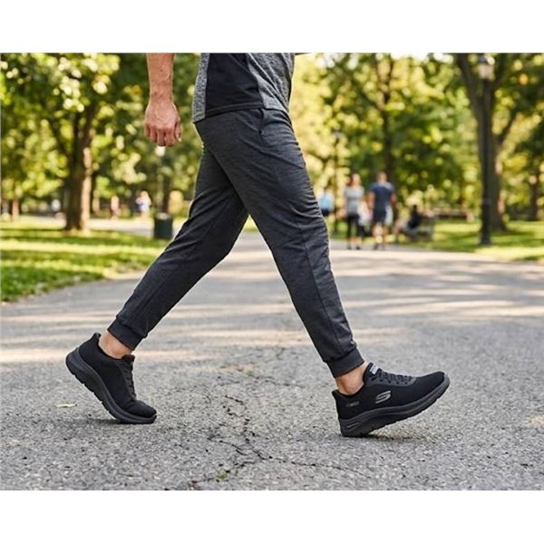 Skechers Swift Fit Black Menâ€™s Shoes Size 10