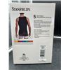 Image 3 : Stanfield's 5-Pack L/G Rib Tank Tops Cotton