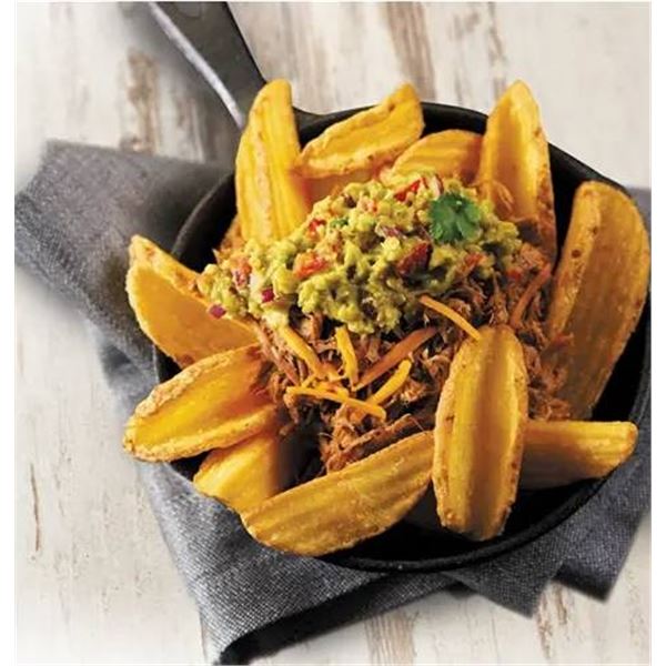 McCain Cajun Crispers 2kg V Shaped Wedges Frozen Pack