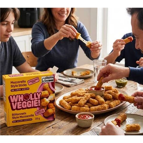 Wholly Veggie Mozzarella Sticks 8x250g