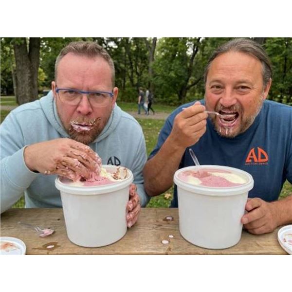 Great Value Neapolitan Ice Milk 4L, 2 Units
