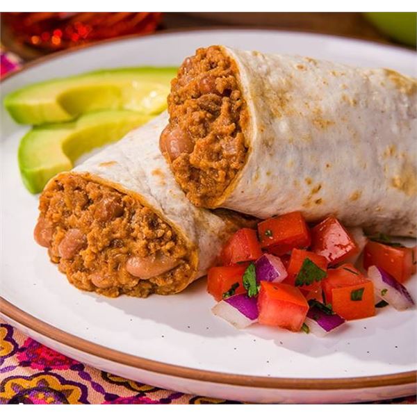 El Monterey Beef & Bean Burritos 12x113g