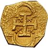 Image 2 : SPAIN, Seville, gold cob 2 escudos, Philip III, assayer G ABOVE mintmark S to right, very rare, NGC 