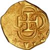 Image 2 : SPAIN, Seville, gold cob 1 escudo, Philip III, assayer D, NGC MS 62, finest known in NGC census.