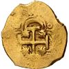 Image 2 : SPAIN, Seville, gold cob 2 escudos, Philip III or IV, assayer not visible, NGC AU 53.