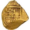 Image 1 : SPAIN, Seville, gold cob 2 escudos, Philip III or IV, assayer not visible, NGC AU 50.