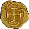 Image 2 : SPAIN, Seville, gold cob 4 escudos, Philip IV, assayer R (late 1630s), NGC MS 63.