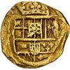 Image 1 : SPAIN, Seville, gold cob 4 escudos, Philip IV, assayer R (late 1630s or early 1640s), NGC XF details