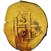 Image 2 : MEXICO, Mexico City, gold cob 1 escudo, Philip V, assayer not visible (L or J, style of 1702-10), bo