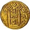 Image 1 : PERU, Lima, gold cob 8 escudos, 1722 M.