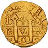 Image 1 : PERU, Lima, gold cob 4 escudos, 1709 M, very rare, NGC MS 63 (1715 Fleet Shipwreck Label), finest kn