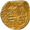 Image 1 : COLOMBIA, Bogotá, gold cob 2 escudos, Philip IV, assayer A below mintmark NR to left, style of ca. 1