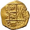 Image 1 : COLOMBIA, Bogotá, gold cob 2 escudos, 1711, no assayer (Arce), Charles II posthumous, NGC MS 61 (171