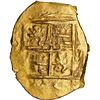 Image 1 : COLOMBIA, Bogotá, gold cob 2 escudos, (1713), no assayer (Arce), Charles II posthumous, NGC MS 63 (1
