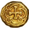 Image 2 : COLOMBIA, Bogotá, gold cob 1 escudo, Philip V, assayer M to right, mintmark F to left (late 1730s to
