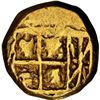 Image 1 : COLOMBIA, Bogotá, gold cob 1 escudo, Philip V, assayer not visible (M, 1730s to early 1740s), NGC XF