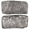 Image 1 : Silver "tumbaga" bar M-32, 5.21 lb av (2363 grams), with markings of fineness iUL (1050/2400 fine), 