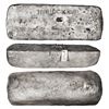 Image 1 : Large silver bar 387 from Potosí, 79 lb 1.76 oz troy (28.4 kg), marked with date 16Z1, fineness IIUC