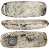 Image 1 : Encrusted large silver bar 505, 53 lb 5.48 oz troy (20 kg), fineness unknown, no visible markings, e