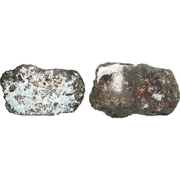 Large copper ingot 126, 1022 oz troy (31.8 kg), ex-Atocha (1622).