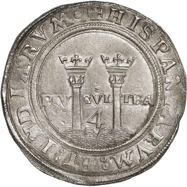 MEXICO, Mexico City, 4 reales, Charles-Joanna, "Late Series," assayer G to right, mintmark M to left