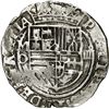 Image 1 : MEXICO, Mexico City, cob 4 reales, Philip II, assayer O below mintmark oM to left.