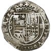 Image 1 : MEXICO, Mexico City, cob 4 reales, Philip II, assayer O below mintmark oM to left.