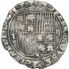 Image 1 : SPAIN, Toledo, 2 reales, Ferdinand-Isabel, assayer *M on reverse, mintmark oT to left of shield.