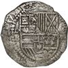 Image 1 : BOLIVIA, Potosí, cob 8 reales, Philip II, assayer B (5th period), Grade 1, ex-Morse.