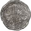 Image 2 : BOLIVIA, Potosí, cob 8 reales, Philip II, assayer B (5th period), Grade 1, ex-Morse.