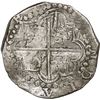 Image 2 : BOLIVIA, Potosí, cob 8 reales, Philip III, assayer R (curved leg), Grade 1, ex-Morse.