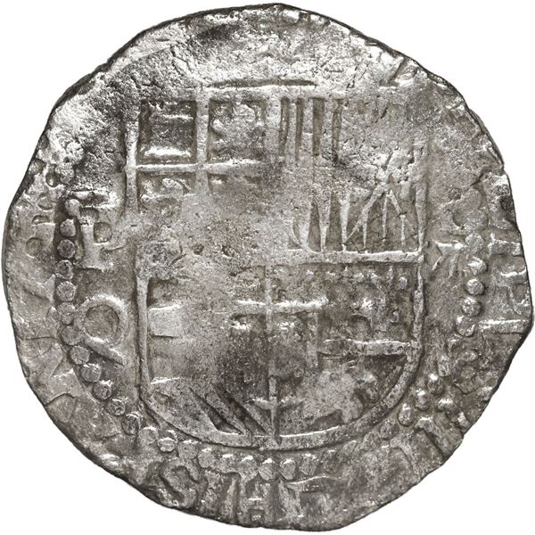 BOLIVIA, Potosí, cob 8 reales, Philip III, assayer Q, Grade 1, ex-Morse.