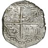 Image 2 : BOLIVIA, Potosí, cob 8 reales, Philip III, assayer Q, no Grade on certificate.
