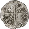 Image 2 : BOLIVIA, Potosí, cob 8 reales, Philip III, assayer M (pre-dated type), Grade 1.