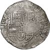 Image 1 : BOLIVIA, Potosí, cob 8 reales, 1617 M, denomination as O-III-V, Grade 1, ex-Morse.